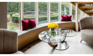 Bespoke window seat cushions