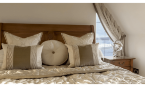 Half apex window curtain