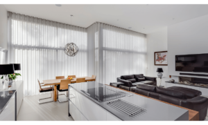 Silent Gliss curtain system