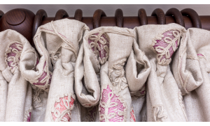 Interlined curtains - Three Legged Cross, Dorset
