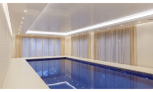 modern sheer bespoke curtains