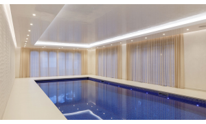 Curtains in a Casamance fabric - Sandbanks, Poole