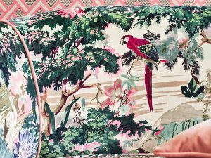 linwood tropical themed upholestry