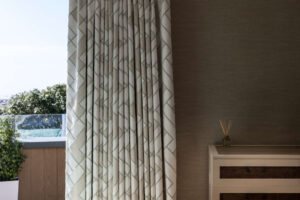 Bespoke luxury patterned curtains